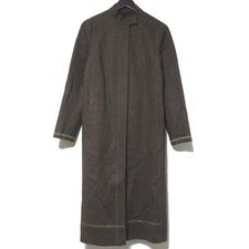 PRADA Vintage Wool Rider's Coat, Long Coat, Size 40, Brown Women USED