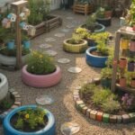 quirky and easy garden installations