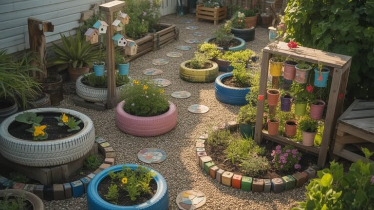 quirky and easy garden installations