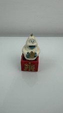 Rudolph Figurine The Red-Nosed Reindeer Abominable Snowman Bumble On A Spring