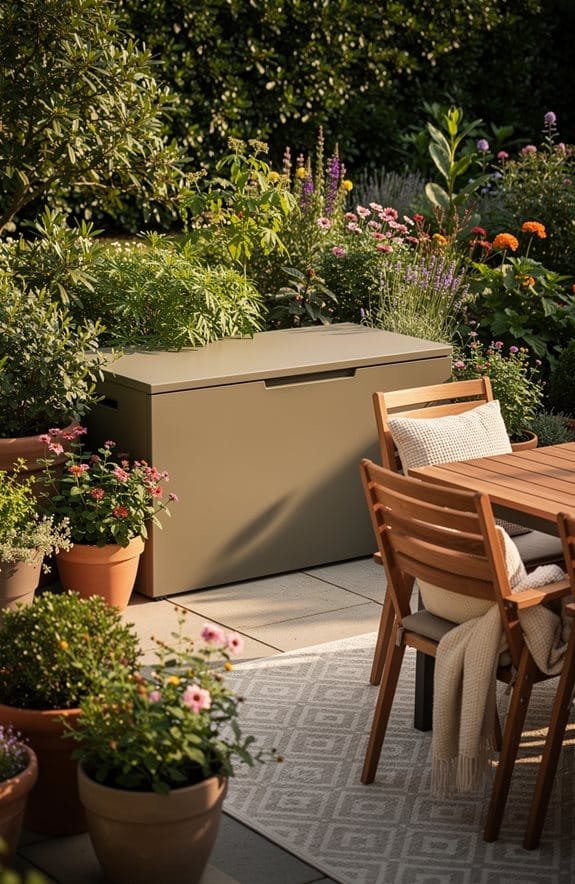 strategic deck box placement