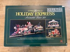 The HOLIDAY EXPRESS Animated Christmas Train Set #380 For Sale Complete!