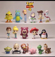 TOY STORY 4 FIGURES SET-17 PIECES -UNBRANDED- NEXT DAY FREE SHIPPING