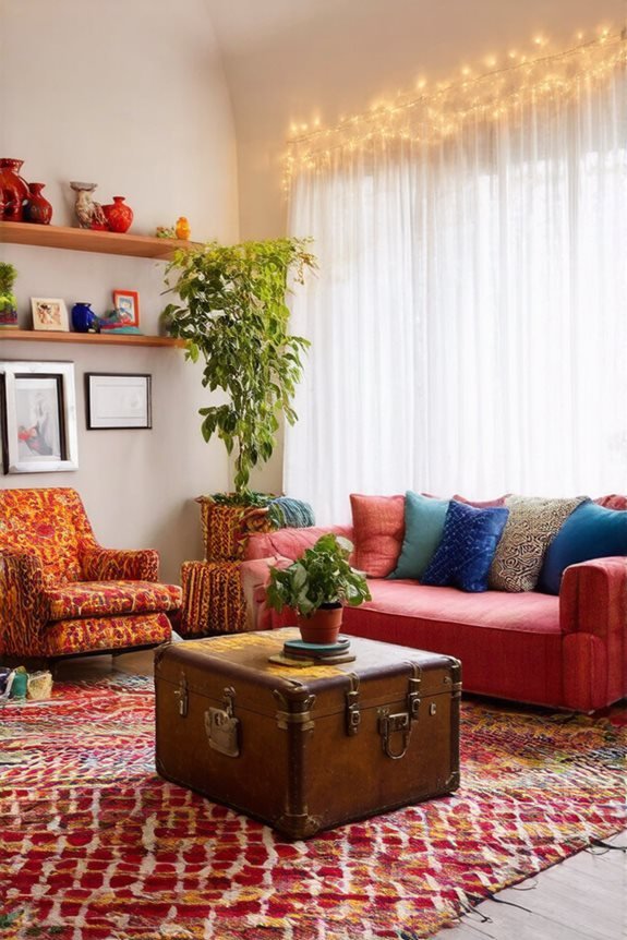 transform furniture into centerpieces