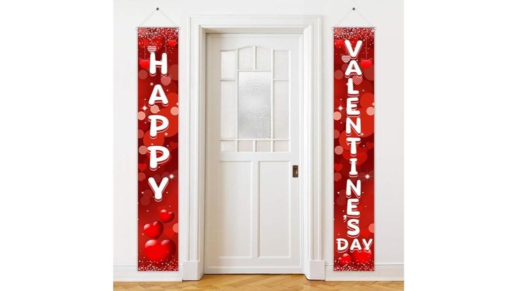 valentine s day heart banner