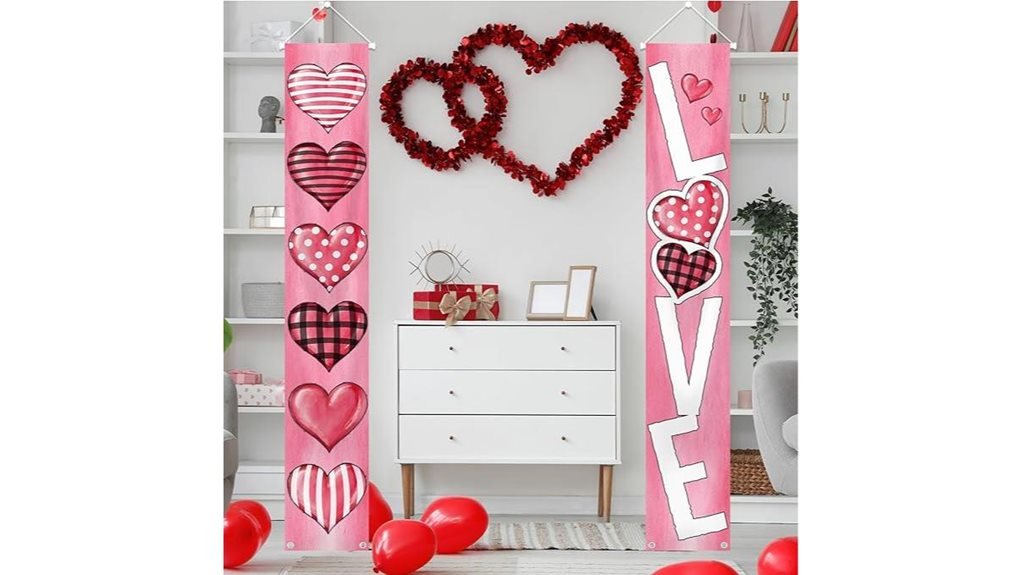valentine s day porch decoration