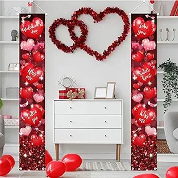 valentine s day porch decoration