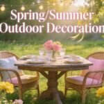 vibrant outdoor seasonal decor