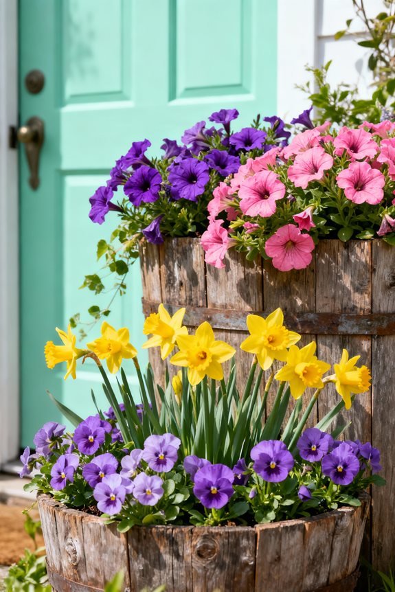 vibrant seasonal planter ideas