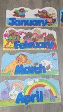 Vintage 12 Month Poster Set