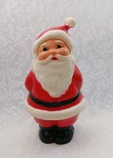 Vintage Blow Mold Santa Union Products Inc 1972 Christmas Plastic No Light