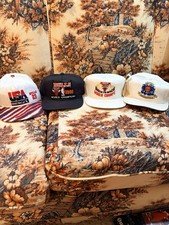 Vintage Chicago Bulls Snapback Hat Lot 1991 Champs Back to Back NCAA Final Four