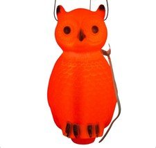 Vintage Union Products Halloween Owl Blowmold Blow Mold with Light