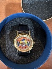 Vintage Walt Disney Donald Duck 1934-1994 Anniversary Watch NEW in Tin