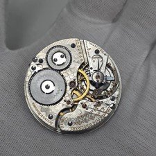 1913 16s Hamilton 21J Grade 992 OF Railroad Pocket Watch Movement Good Balance