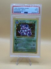 1999 Pokémon Shadowless Base Set Nidoking Holo PSA 9