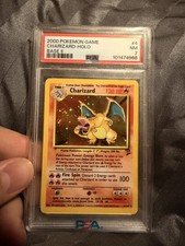 2000 Pokemon Base Set 2 Holo #4 Charizard PSA 7