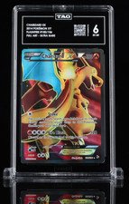 2014 POKEMON XY FLASHFIRE 100/106 CHARIZARD EX - TAG 6 EX. MT