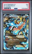 2014 POKEMON XY FLASHFIRE #69 M CHARIZARD EX PSA 5