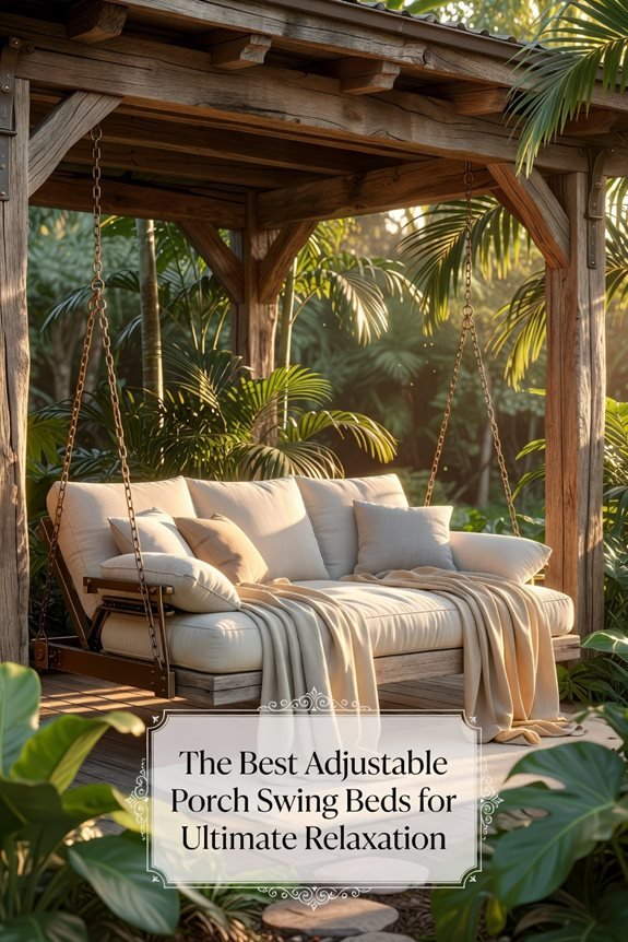 adjustable porch swing considerations