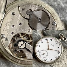 ✩ Antique Ω OMEGA pocket watch Swiss Made 15 Jewels
