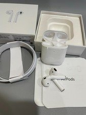 Apple AirPods 2nd Gen Genuine In-Ear Bluetooth Headset W/ Wireless Charging Case
