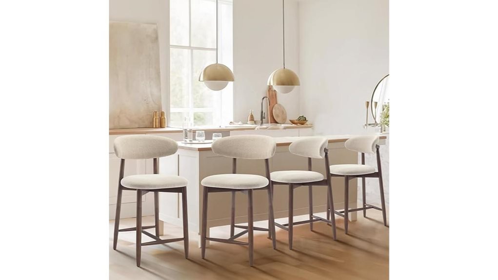 bar stools set of four