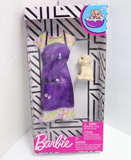 Barbie Fashion Career Pet Groomer with Puppy Dog Doll Clothes Outfit NEW in Box