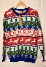 BNWT - Men/ Unisex XMAS Jumper Size SMALL - From AVENUE - UGLY CHRISTMAS SWEATER