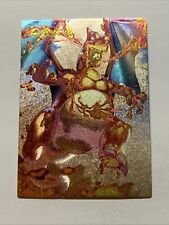 Charizard Fire Pokémon 6 Foil Holo Card Anime Rare Full Alt Art Arcade Pokédex