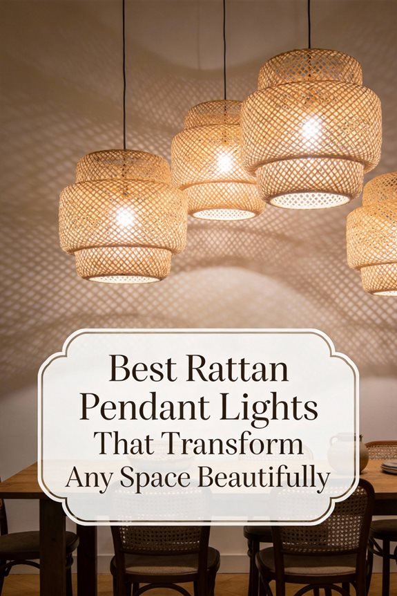 choosing rattan pendant lights