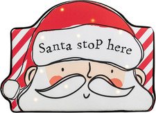 Christmas Light-Up Santa Musical Doormat