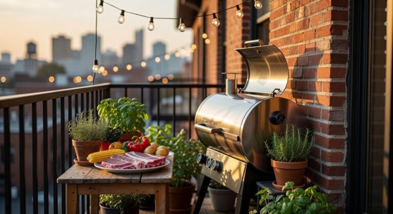 compact grills for apartments