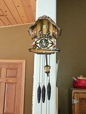 Cuckoo Clock Schmeckenbecher, Music Dancers. W.Germany. Made I969.