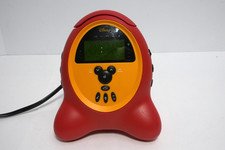 Disney Mickey Mouse AM/FM Alarm Clock Radio DCR5000C Dual Alarm Vintage WORKS