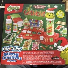 Dr. Seuss How the Grinch Stole Christmas DIY Cra-Z-Slime Activity Set Crazart!