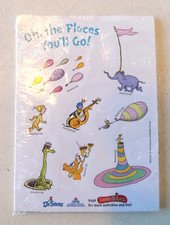 Dr Seuss Stickers 25 Sheets Oh The Places You'll Go 2017 NEW NIP