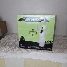 Gemmy 9’ Ghost Airblown Inflatable Halloween Yard Decoration Lighted