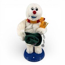 Gemmy Frosty The Snowman Animated Spinning Snowflake (2004) - Tested & Working