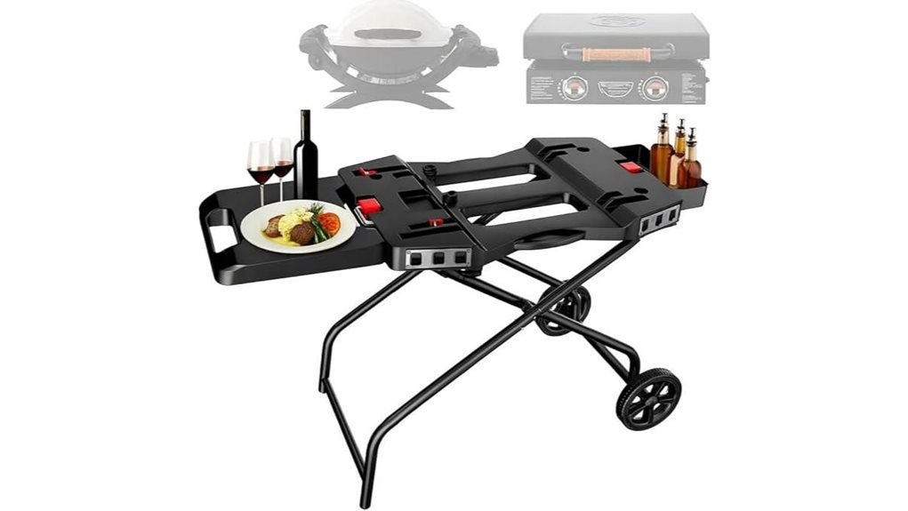 grill stand for outdoor use