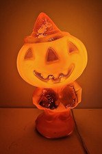 Halloween Blow Mold 14" Gregg Products Pumpkin Jack-O-Lantern