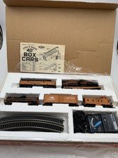 Harley Davidson Train Set HO Scale W/box Milwaukee Road Brookfield Limited Rare