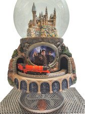 Harry Potter "Journey To Hogwarts" beautiful snowglobe "watch video"