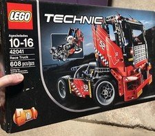 LEGO 42041 Technic Race Truck New Retired Set 608 Pieces Sealed Rare
