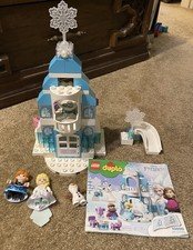 LEGO Duplo Disney Frozen Elsa Ice Castle 10899 Set Elsa Figure Slide Light up