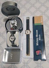 Lot Of 3 Vintage Disney Watches, New, Open Boxes, 2 With New Batteries