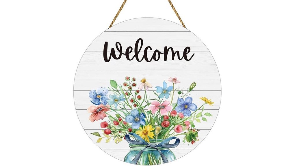 mason jar flower wreath