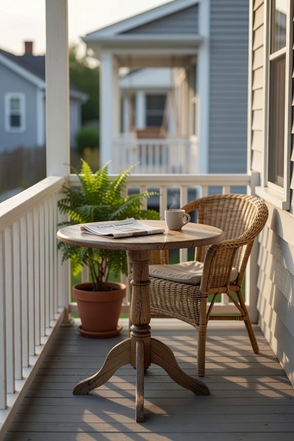 maximize tiny porch spaces