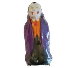 NEW Dracula Empire Industries Halloween Blow Mold 1998 1995 Light Topper Vintage