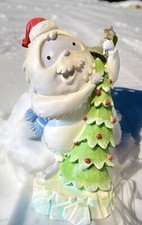 New Jingles & Joy Abominable Snowman Christmas Tree Figurine Rudolf